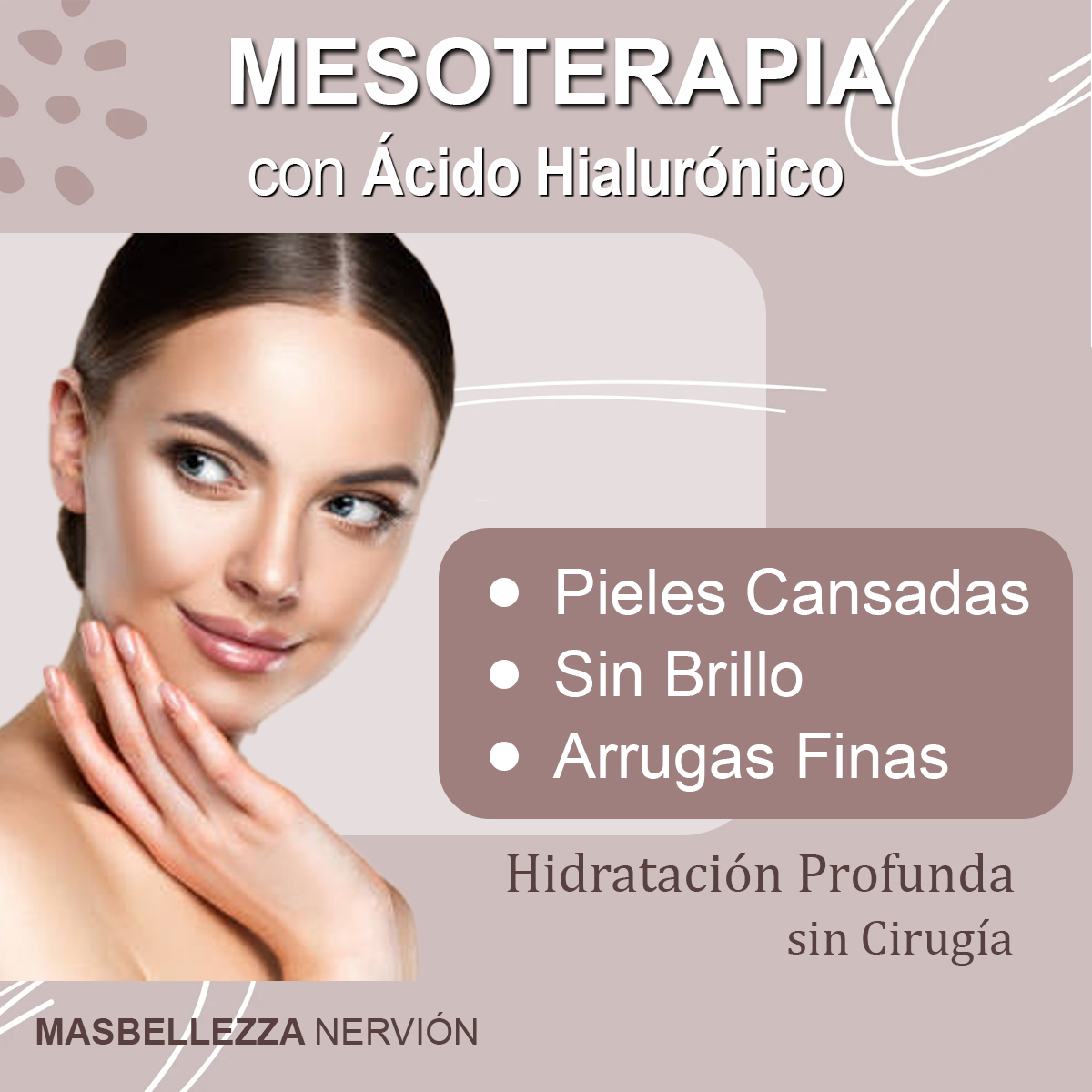 Mesoterapia Facial - Vitaminas con Ácido Hialurónico